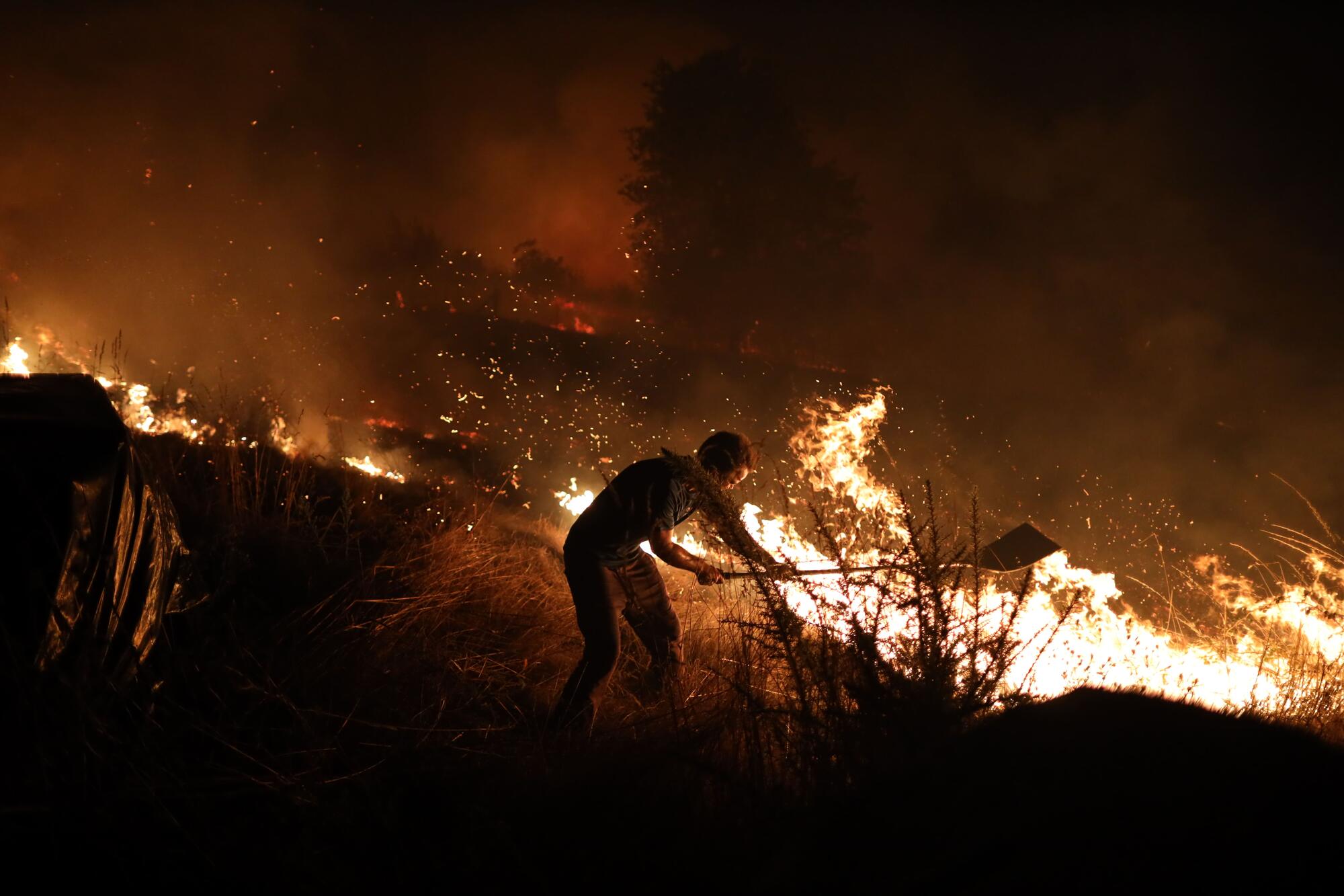 Incendio Cima de Vila, Concello de Pantón, Lugo - 13